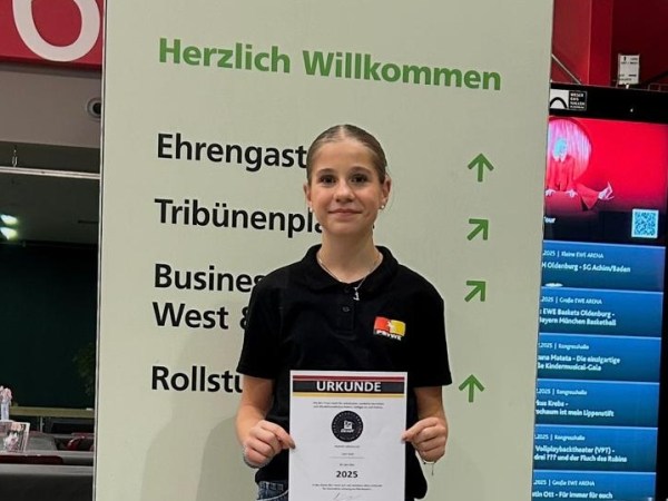 Lynn Varel geehrt zum 8er&nbsp;Team